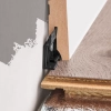 Listwa MDF przypypodłogowa 58x14,5mm  L= 2,20m  okleina półmat Biała