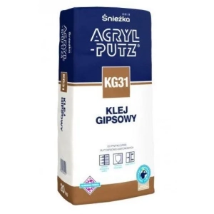 KLEJ GIPSOWY z włóknem celulozowym ACRYL-PUTZ® KG31 , 20kg
