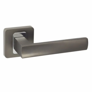 klamka Maff-QR Economy M6 Domino antracyt chrom abc3