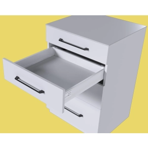 Szuflada frontowa COMFORT BOX PLUS, 450, niska, miękki domyk