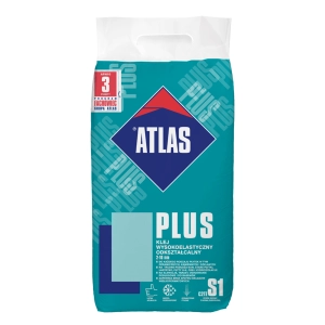 ATLAS PLUS klej wysokoelastyczny odkształcalny 2-10 mm, C2TE S1, 5kg, 10kg, 25 kg