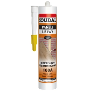 Klej montażowy panele listwy 100A 280 ml Soudal