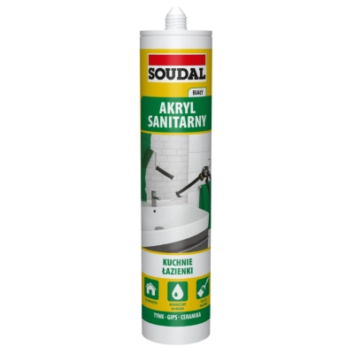Akryl sanitarny 280 ml Biały
