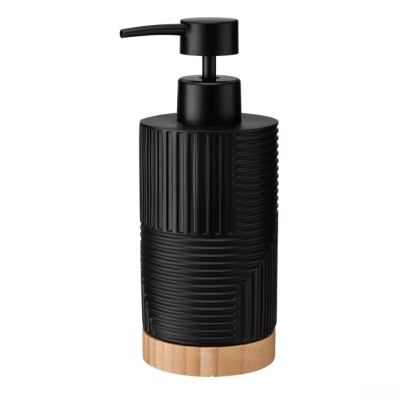 Dozownik na mydło CAMINO czarny, biały