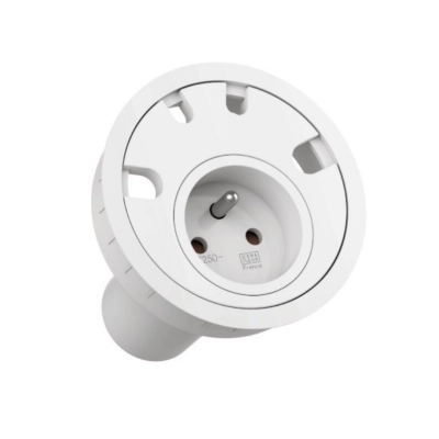 Gniazdo nablatowe (wpuszczane), meblowe LOOP IN Bachmann