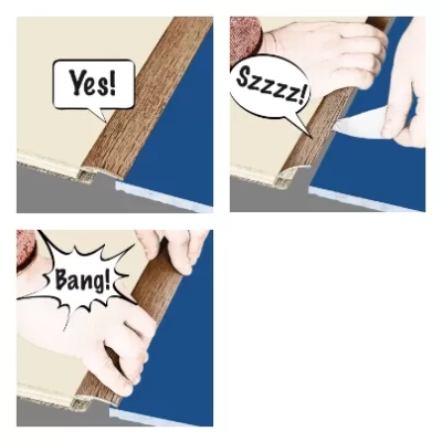 Listwa progowa A03, DĄB POPIELATY, łącząca 3cm, dł. 93cm, klejona, dylatacyjna