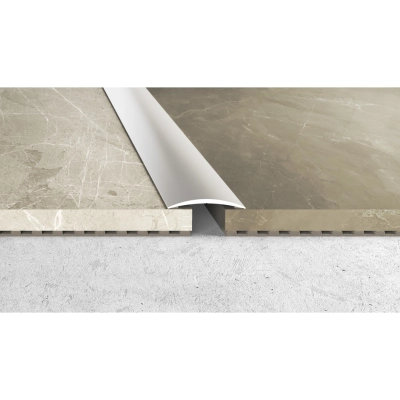 Listwa progowa A13, SREBRO, łącząca, 4cm dł.93cm, przykręcana, dylatacyjna, maskująca