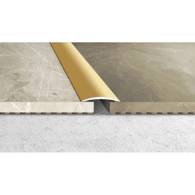 Listwa progowa A13, ZŁOTA, łącząca, 4cm dł. 93cm, klejona, dylatacyjna, maskująca