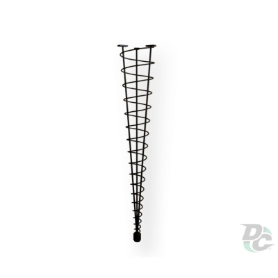 Noga stołowa BARCELONA Metalowe | Czarny, biały