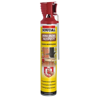 Pianka montażowa Genius Gun 770ml Soudal