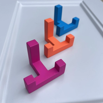 Wieszak meblowy K2202 podwójny GTV różne kolory