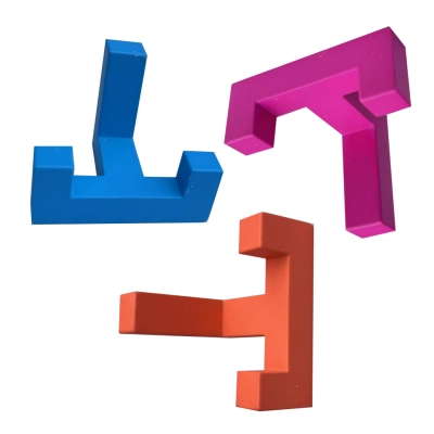 Wieszak meblowy K2202 podwójny GTV różne kolory